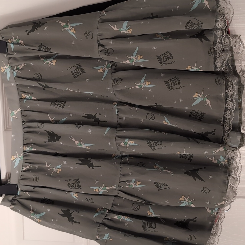 [NWT] Moss Green Lace Tinkerbell Skirt 2XL